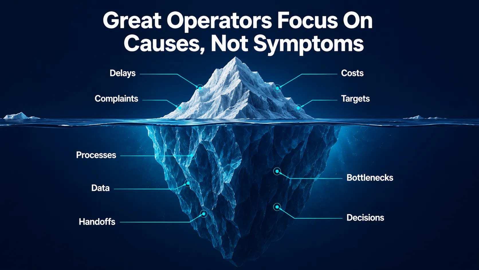 Operators See What Others Miss